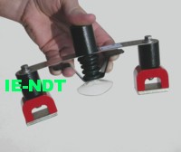 Cassette Holders, Bridge type cassette clamping magnets, Magnetic spring loaded cassette holder, Bungy bands 